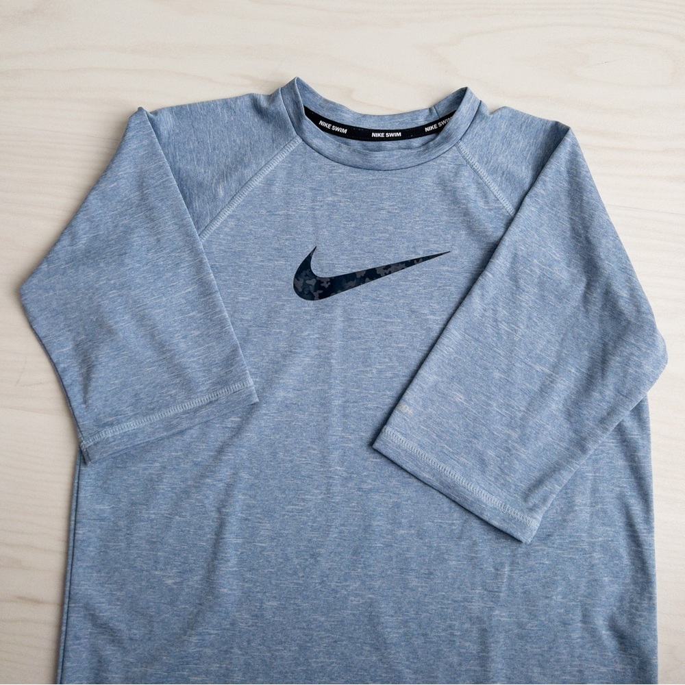 Nike Swim Rash guard - light blue